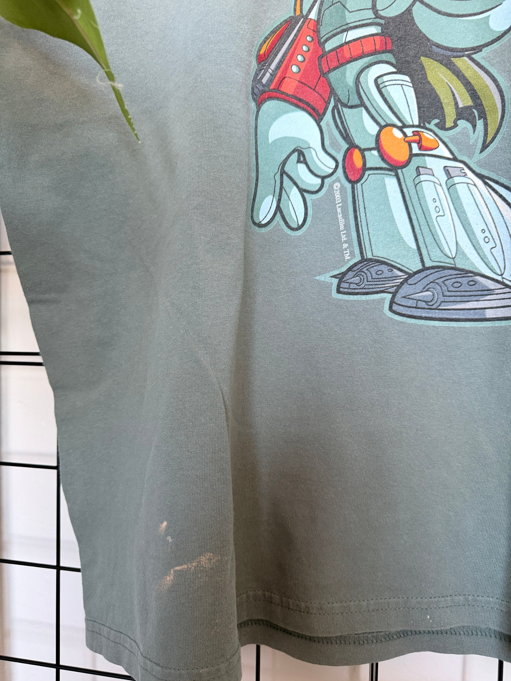 2003 Disney Storm Trooper green tee - XL