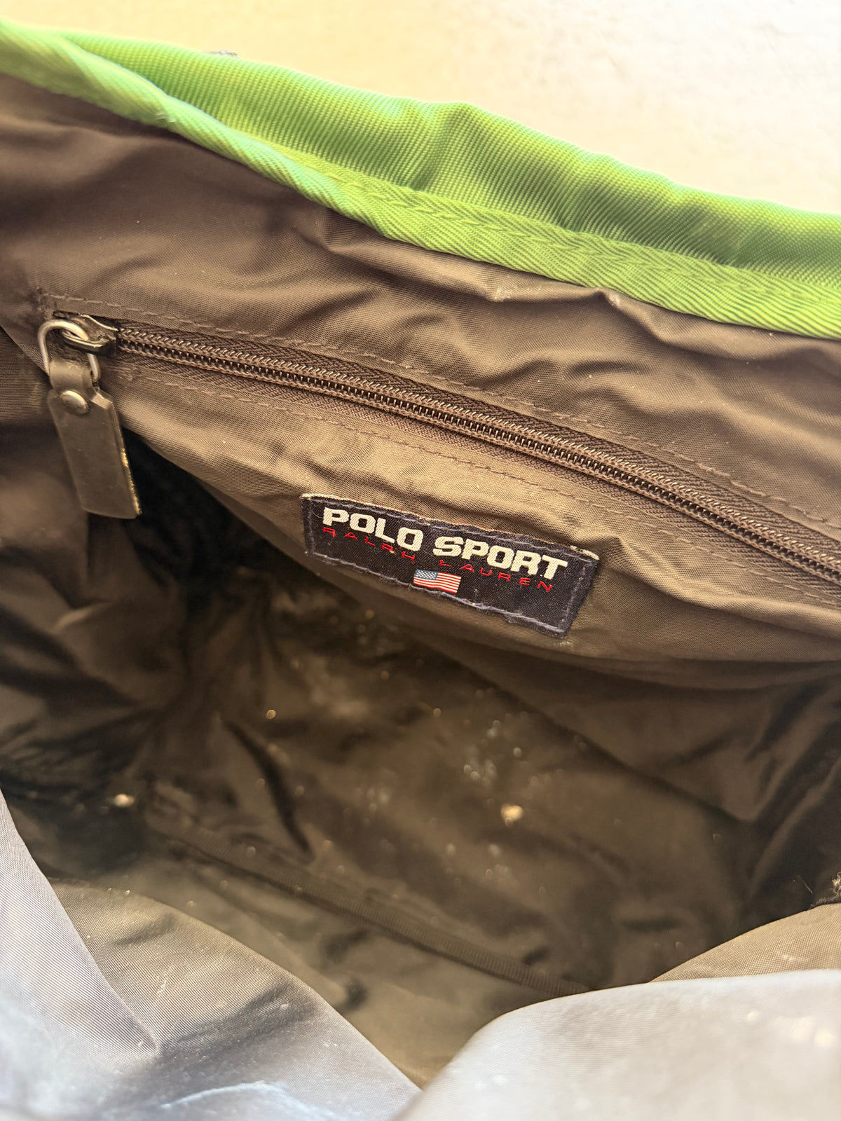 Polo Sport green handbag