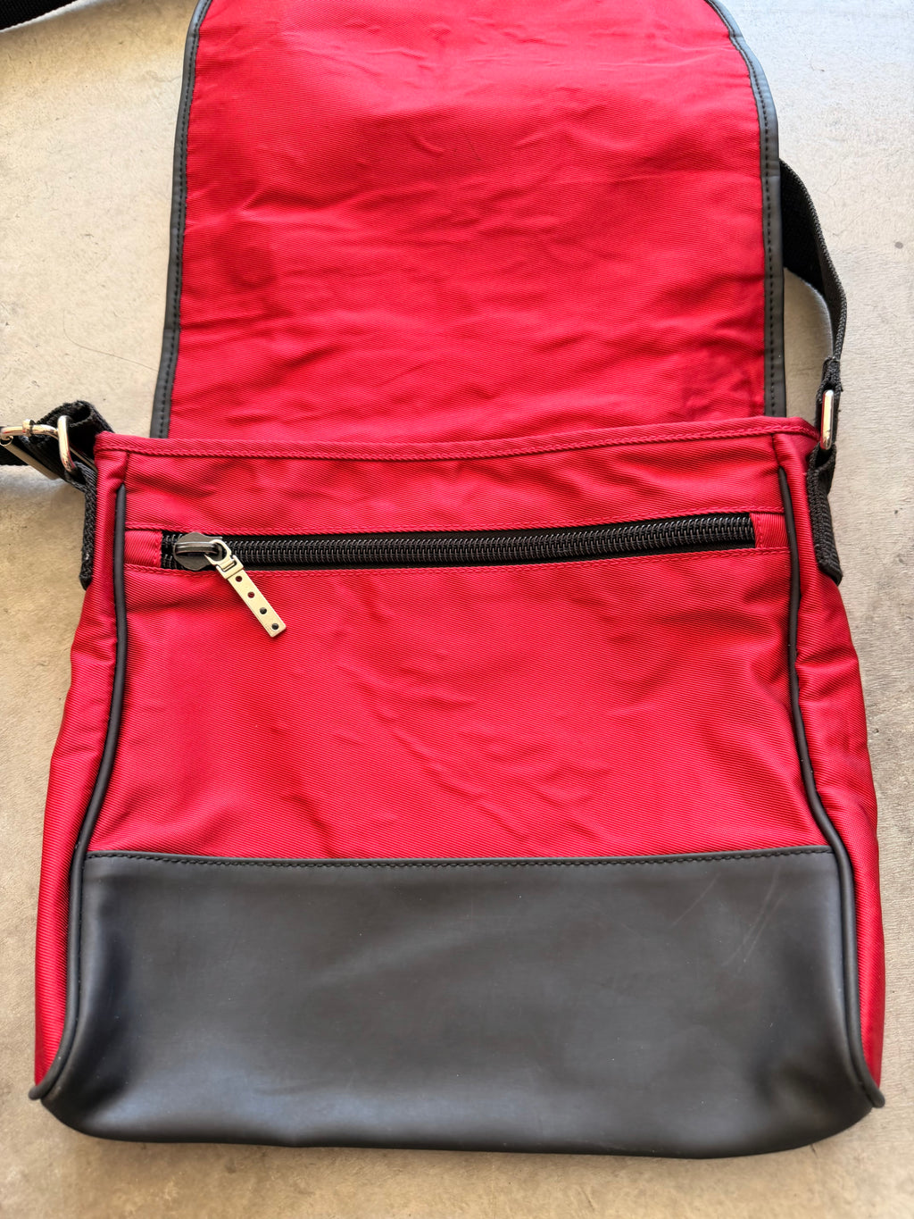 Polo Sport red messenger bag
