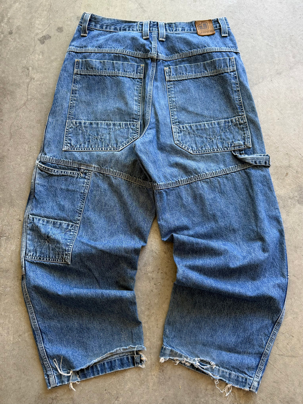 JNCO double knee vintage denim jeans Sz 34