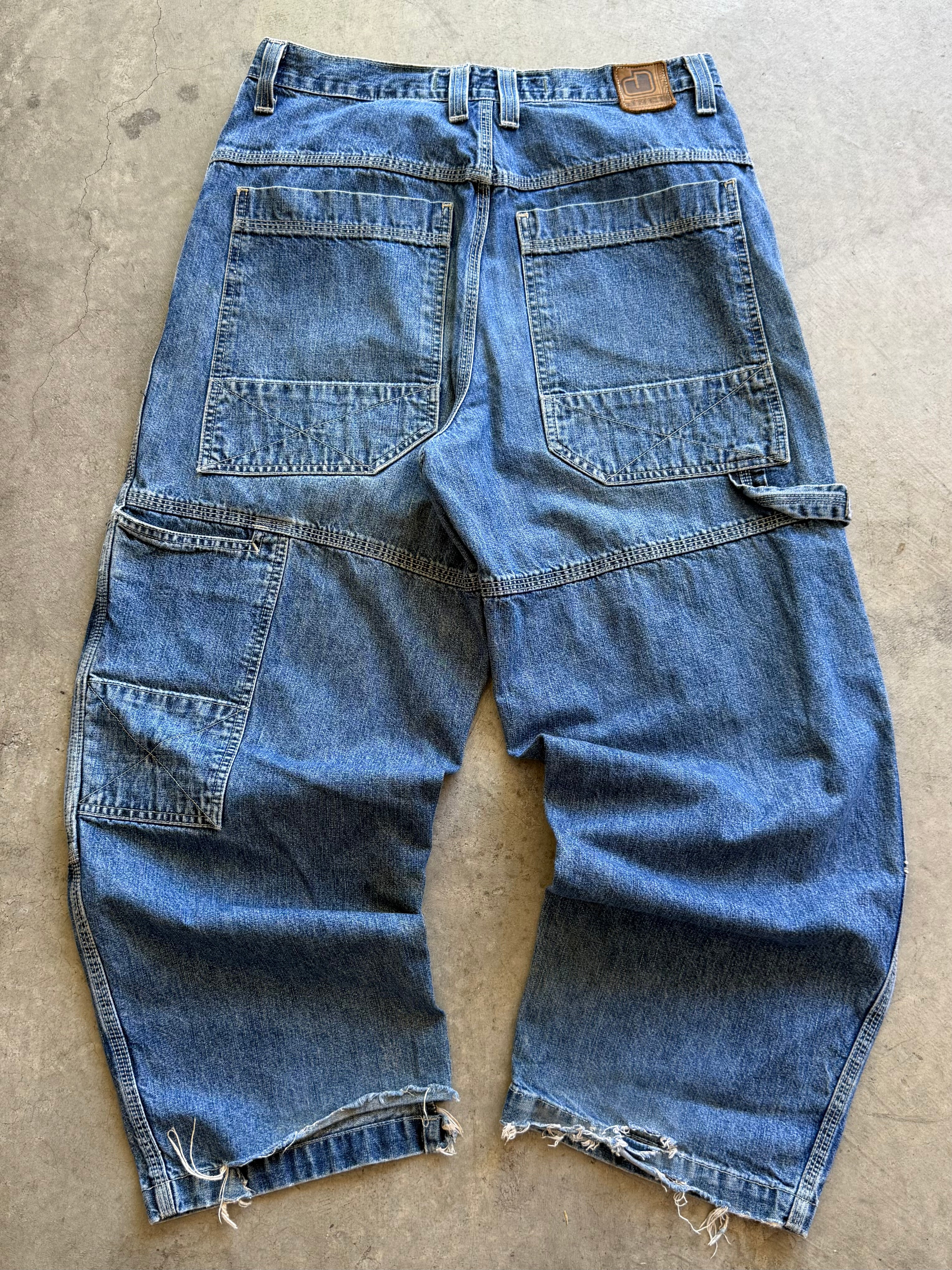 JNCO double knee vintage denim jeans Sz 34