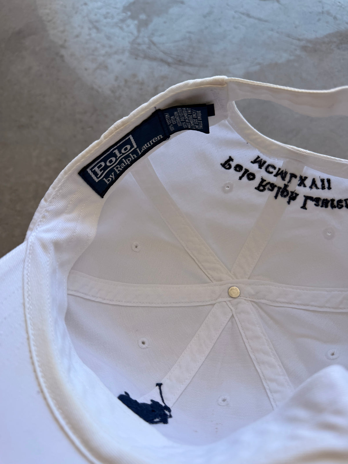 Polo white hat #3
