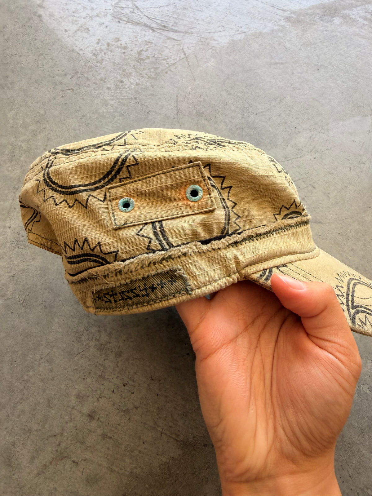Stussy paisley hat