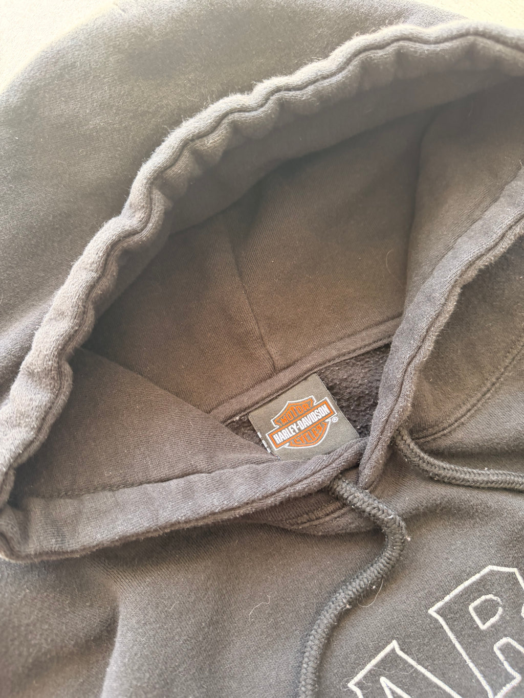 Harley Davidson black hoodie - 2XL