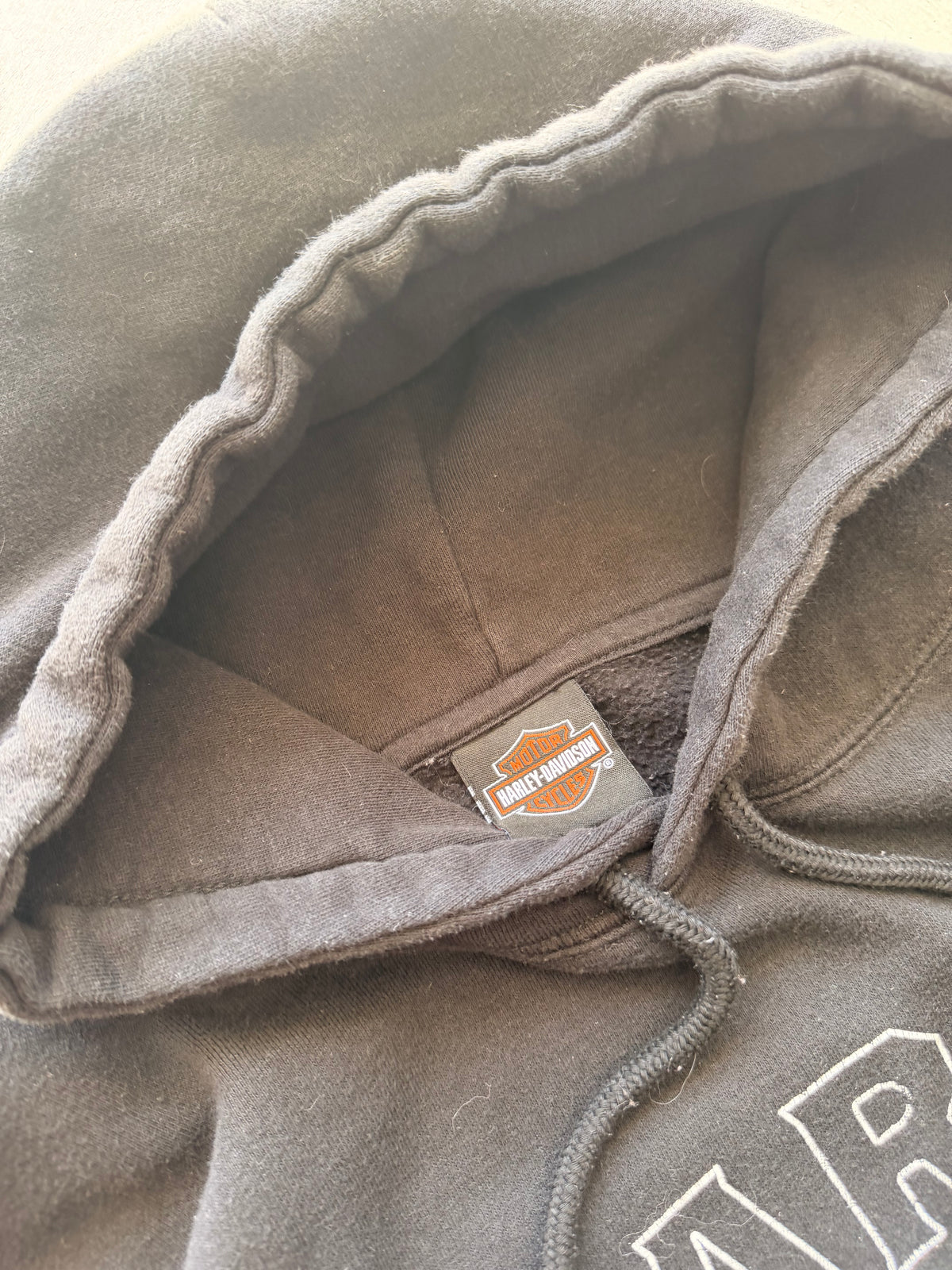 Harley Davidson black hoodie - 2XL