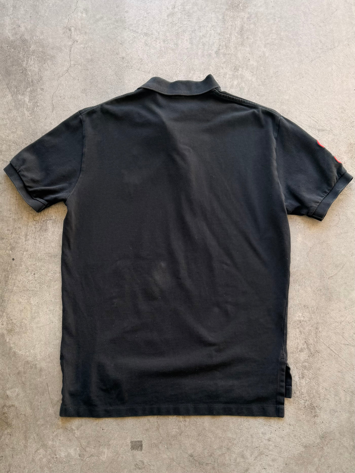 Black and red big pony Polo - M