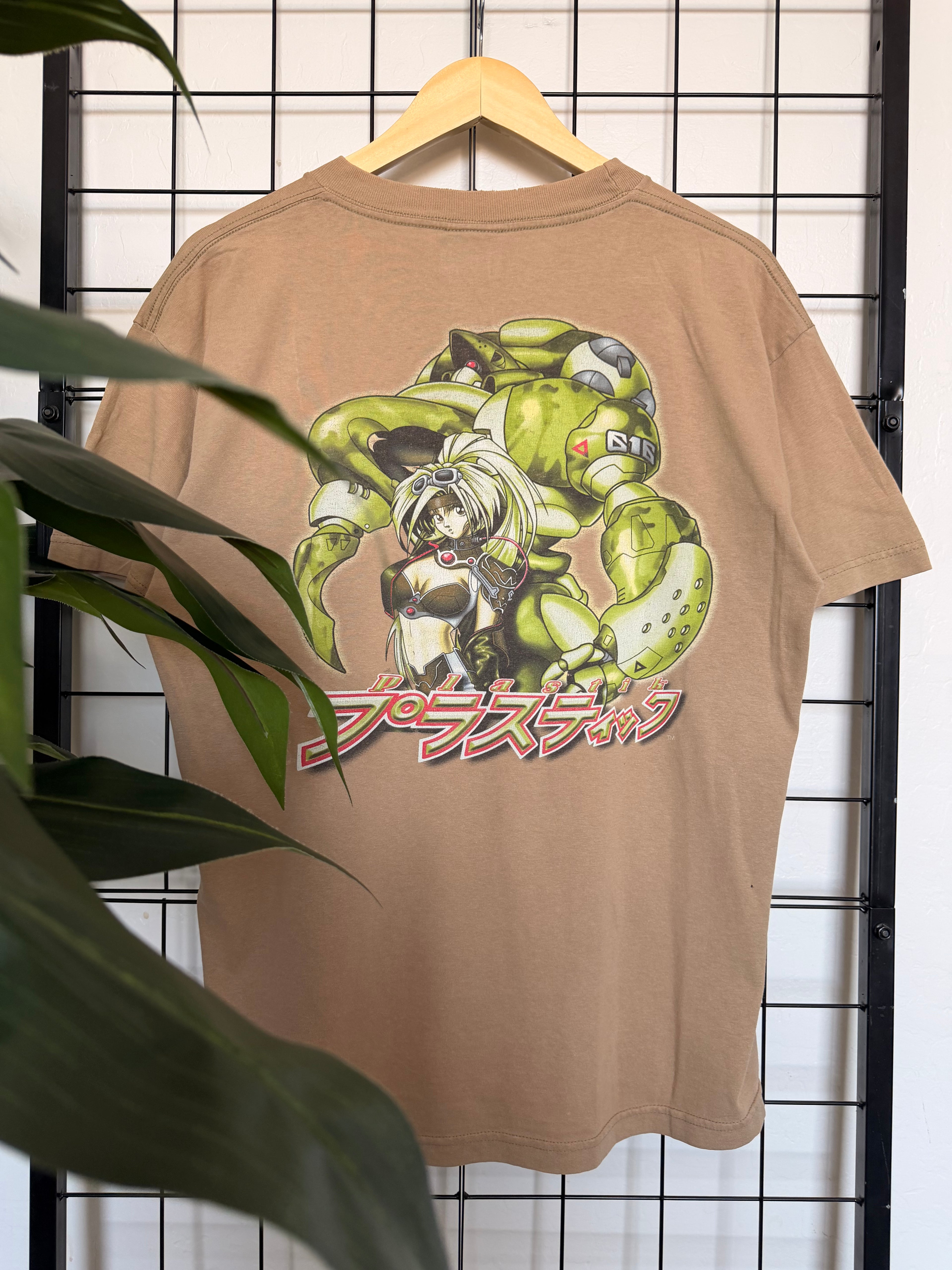 Plastik anime vintage tee - M