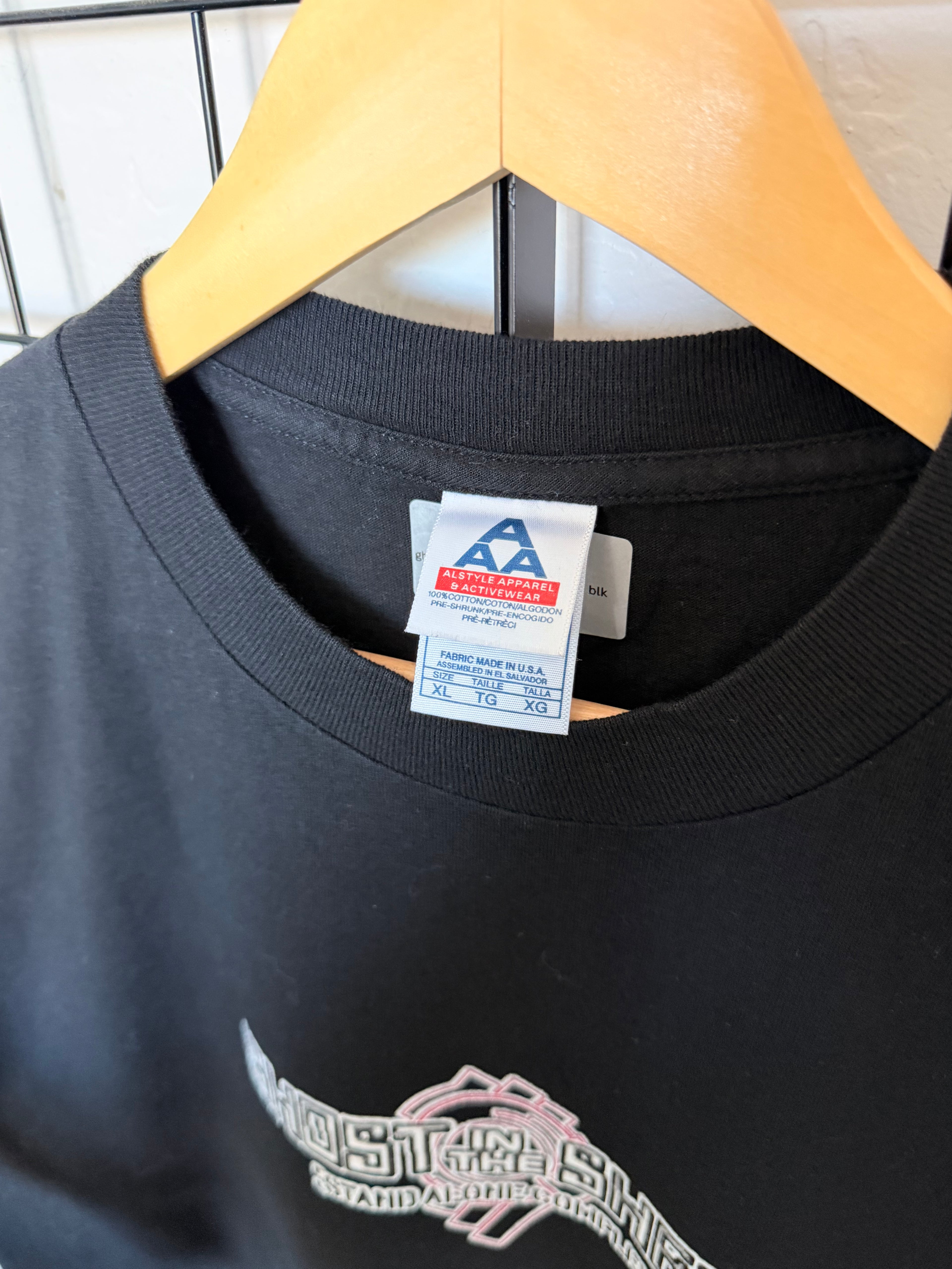 Ghost in the shell stand alone black tee - XL