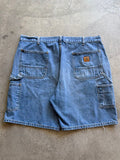 Carhartt denim carpenter shorts Sz 39