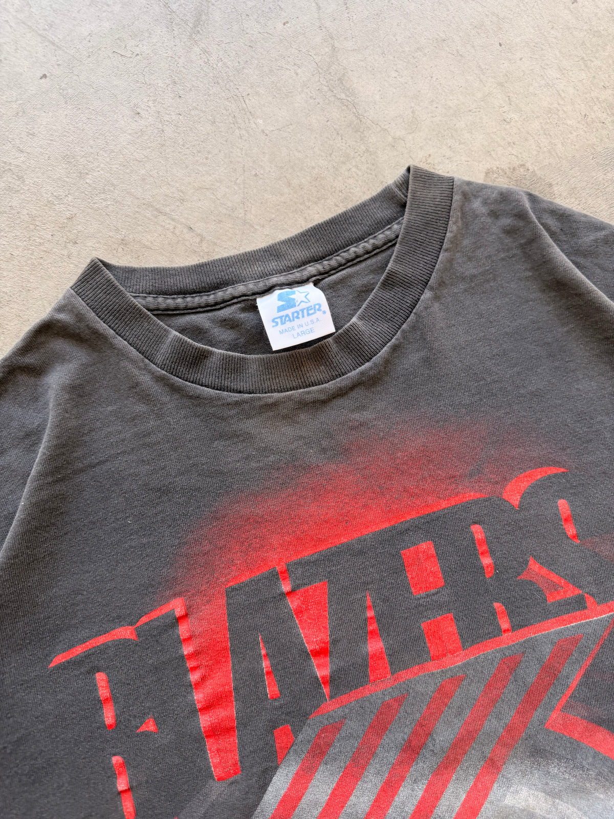 90s Starter Trail Blazers tee - L