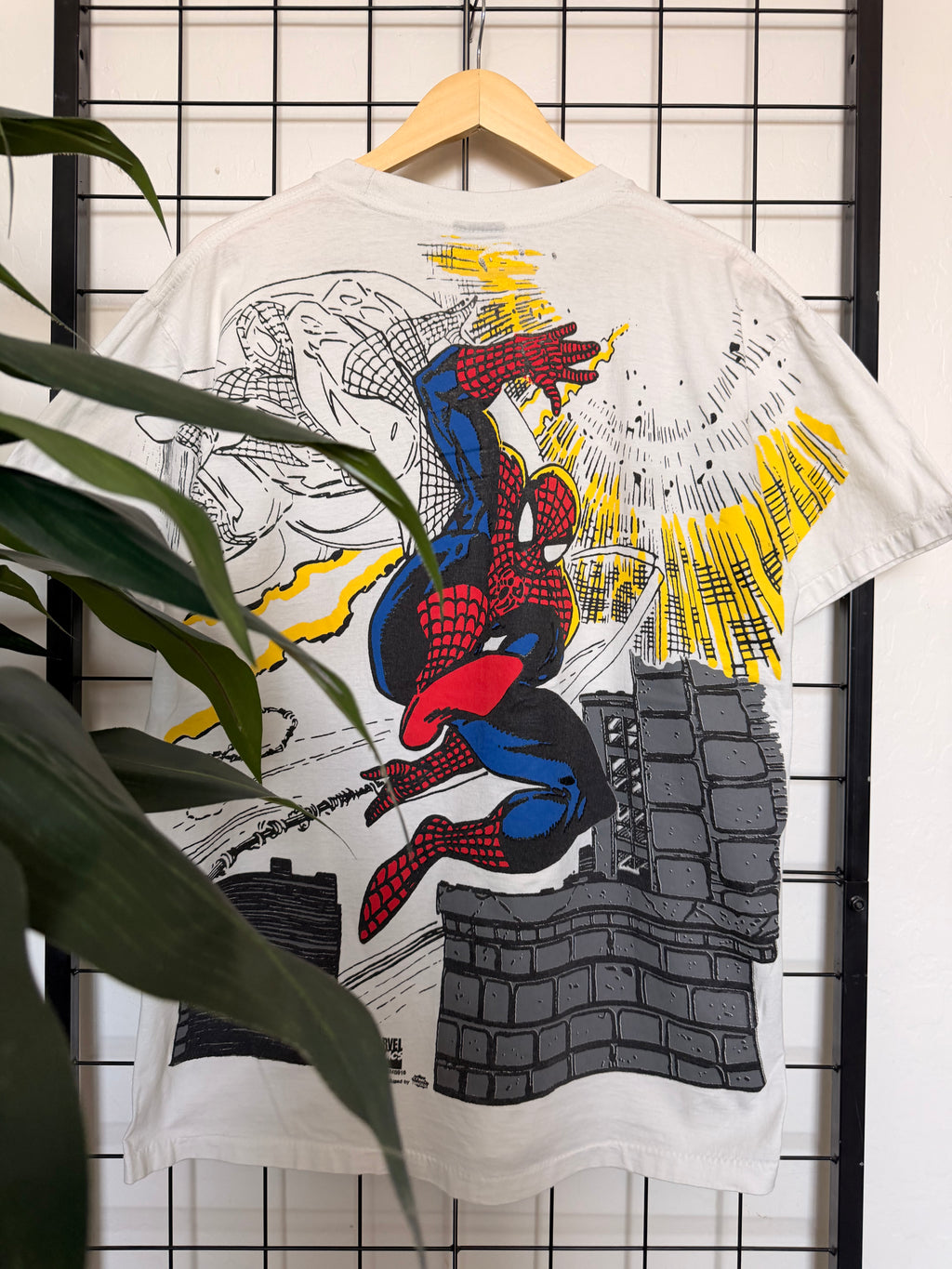 Spidey senses giant AOP reprint tee - L