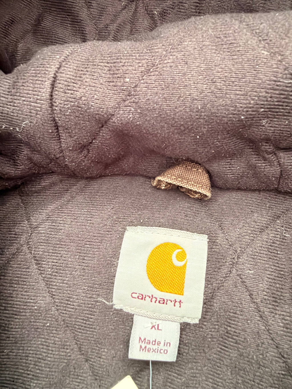 J130 dark brown Carhartt jacket - XL