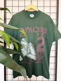 Tupac Heaven ain't hard to find heaven rap tee - L