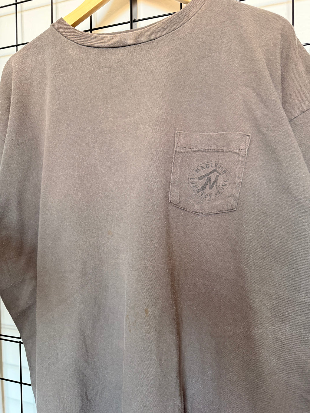 90s Marlboro cowboy brown tee - XL