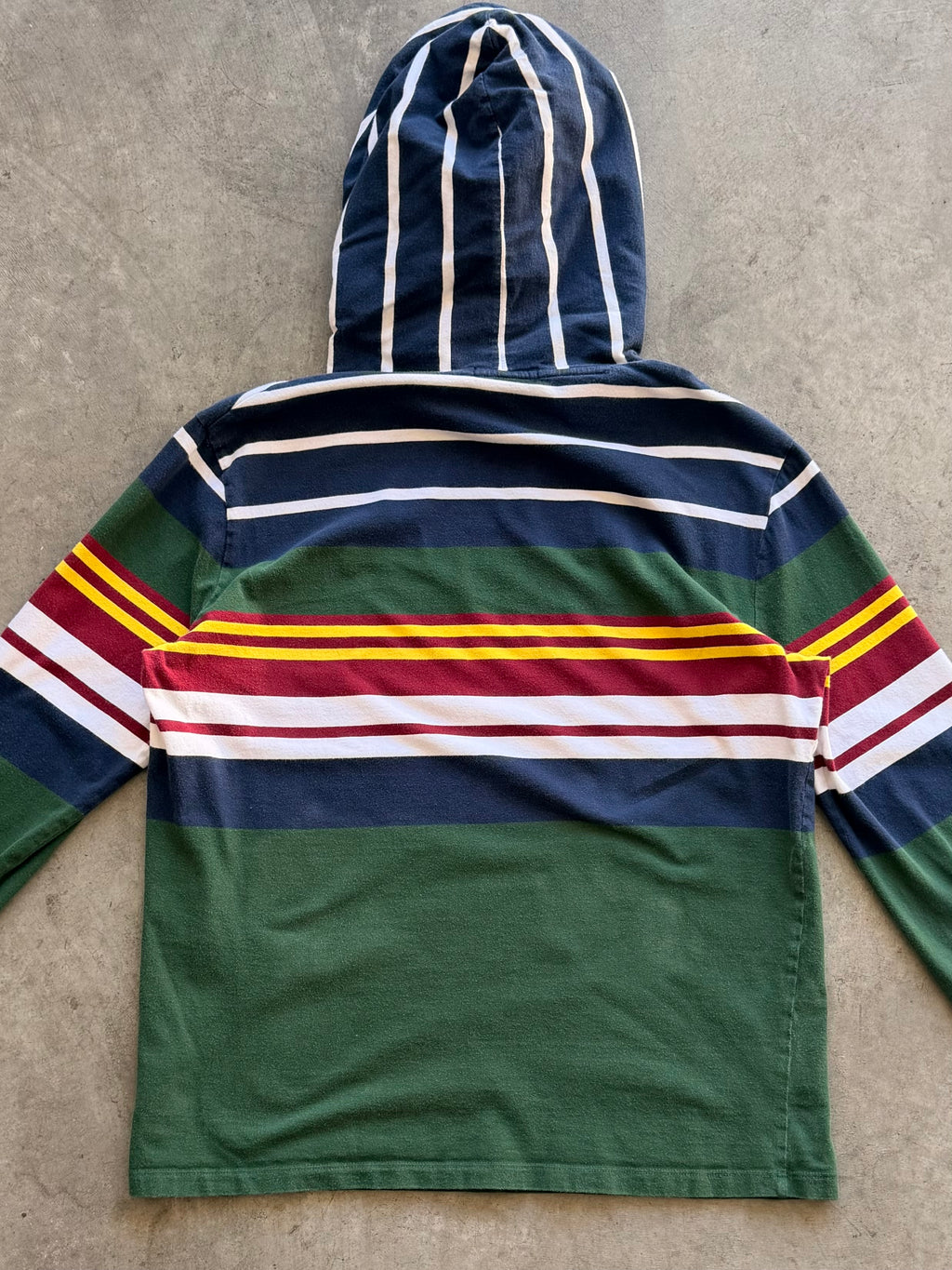 Polo green lightweight hoodie - M