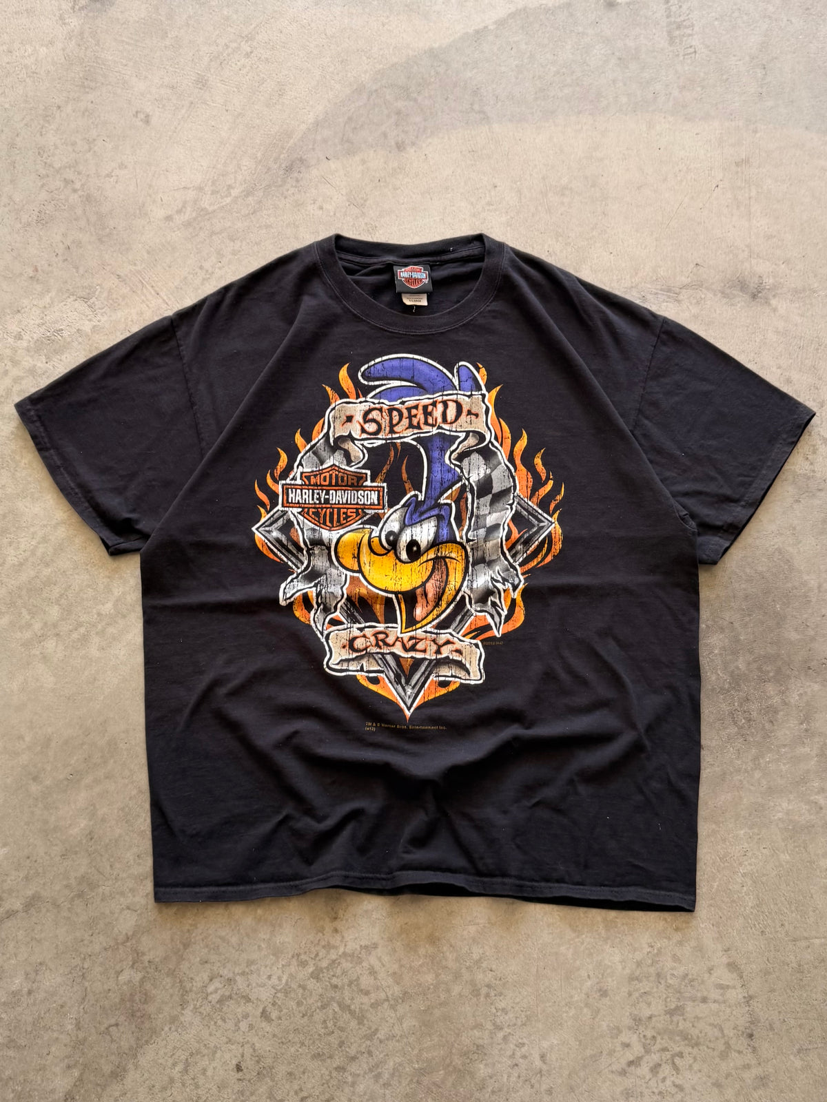 Harley Davidson road runner tee - XL