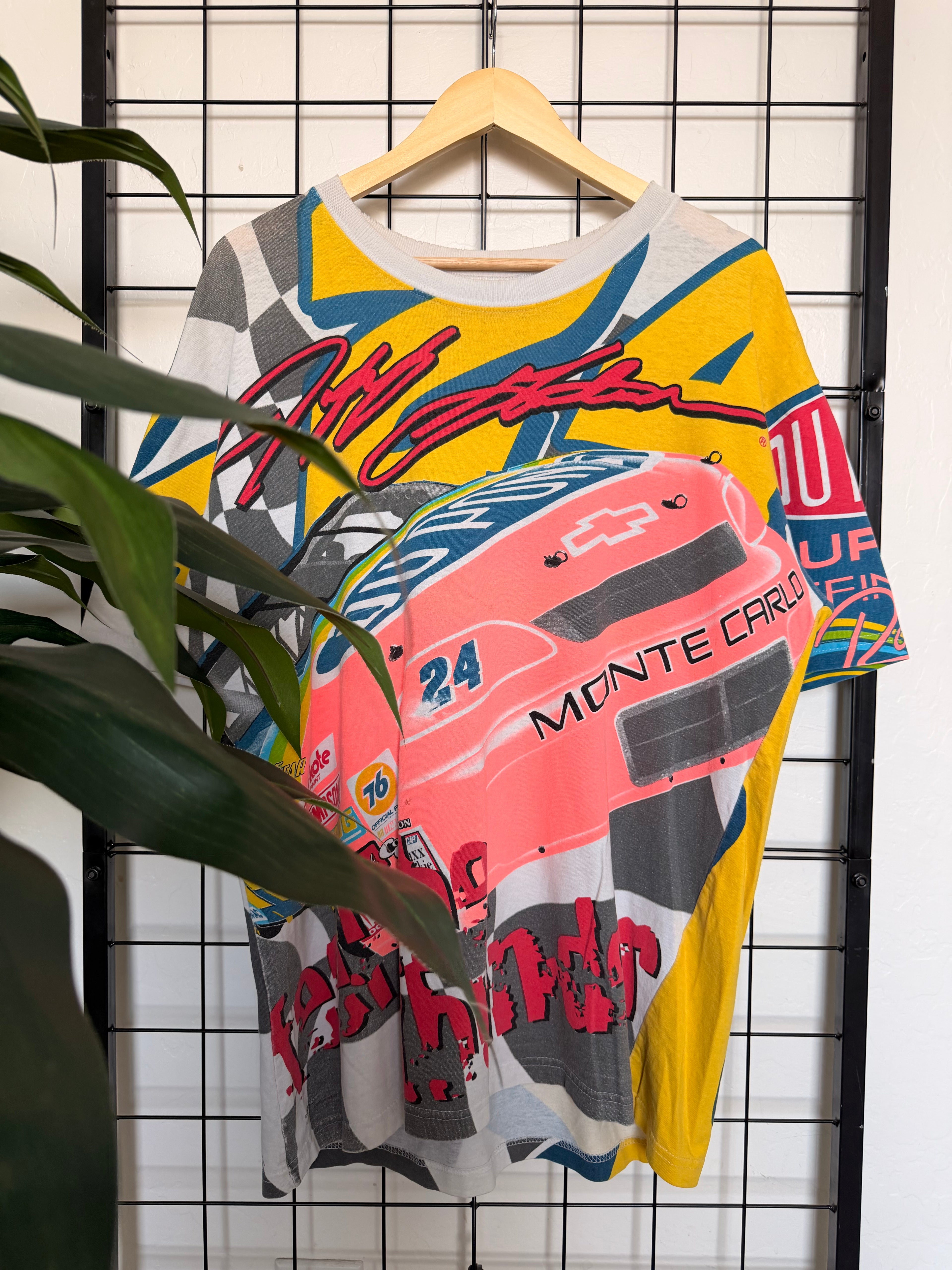 Jeff Gordon thunder AOP tee - L
