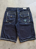 Enyce raw denim y2k jorts Sz 40