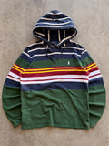 Polo green lightweight hoodie - M