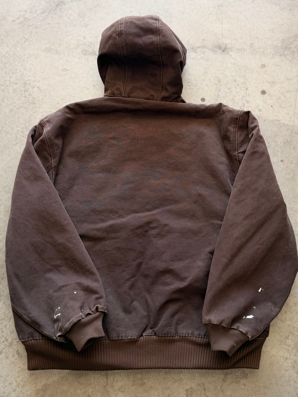 J130 dark brown Carhartt jacket - XL