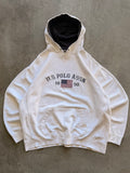 U.S. polo assn white hoodie - XL