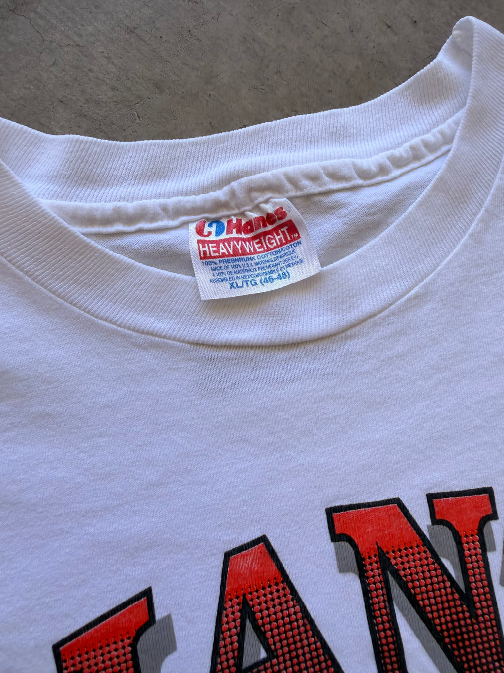 1991 San Francisco Giants tee - XL