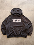 Vintage black Nike hoodie - XL