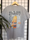 1998 DBZ Goku Super Saiyan 3 grey tee - L