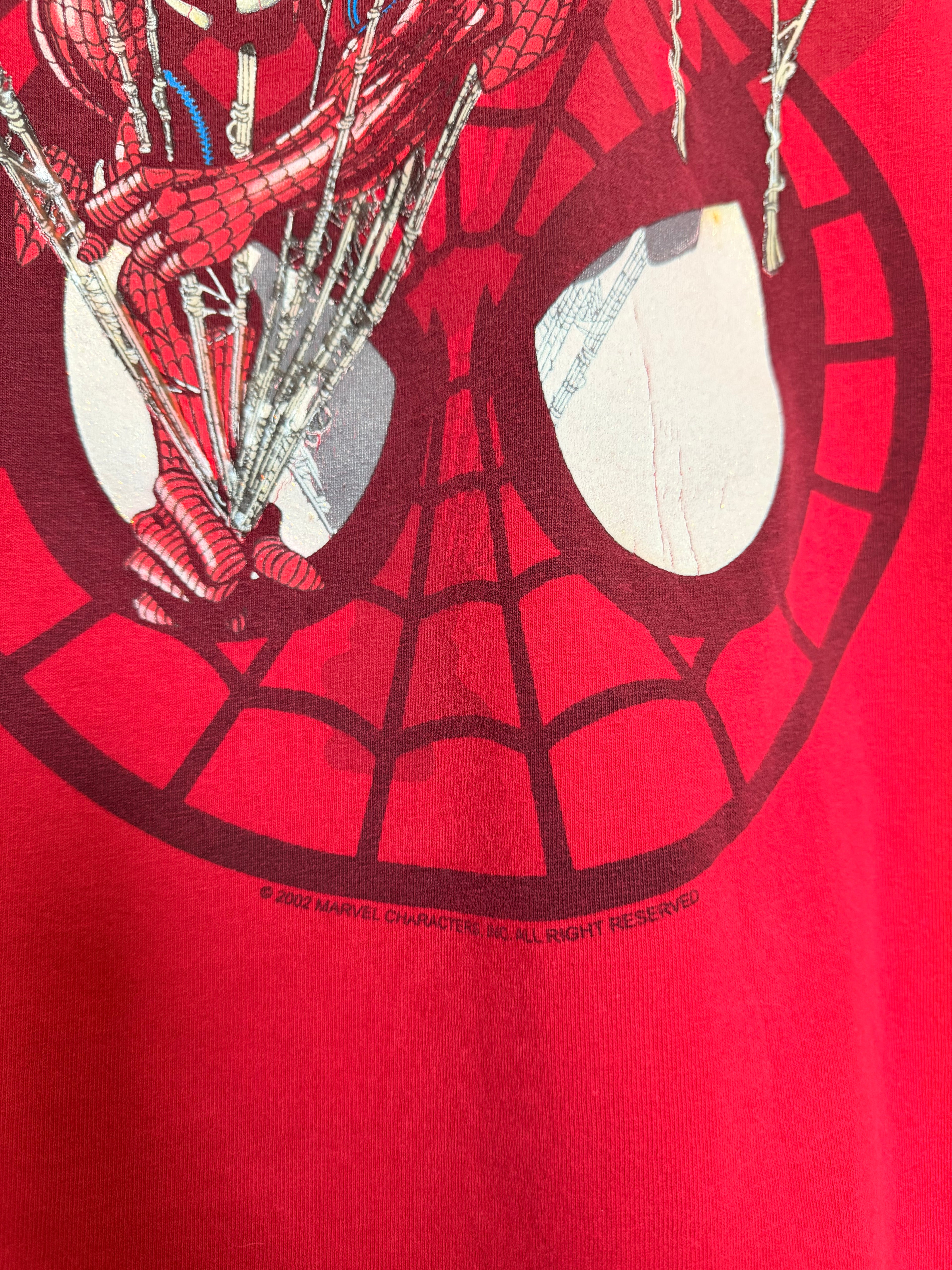 Spiderman 2002 red tee - XL