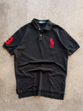 Black and red big pony Polo - M