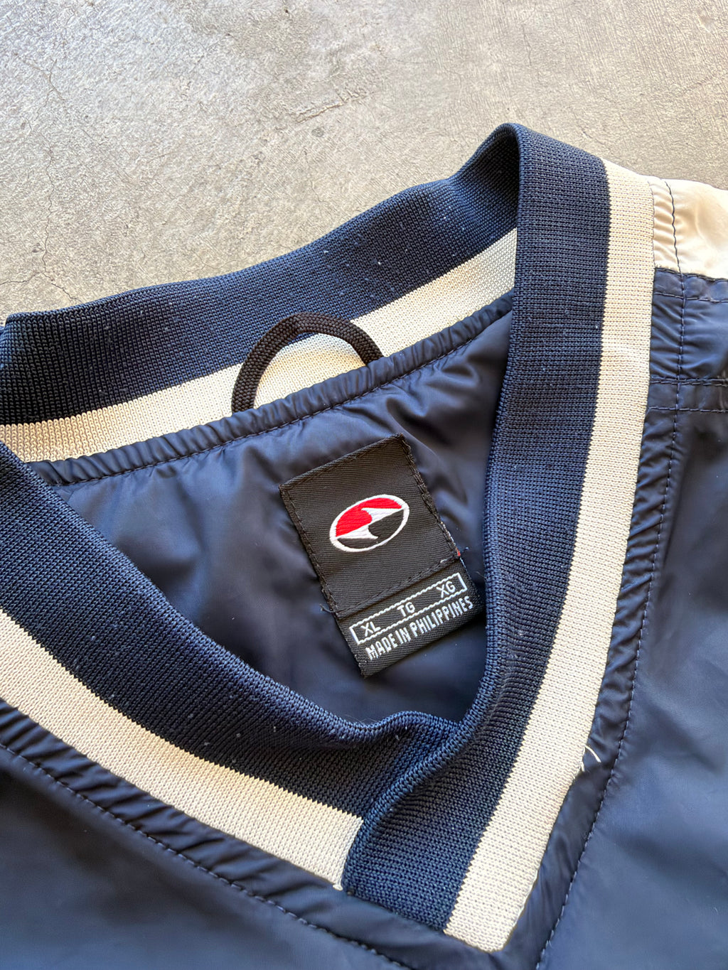 Nike X Tiger Woods navy windbreaker pullover - XL