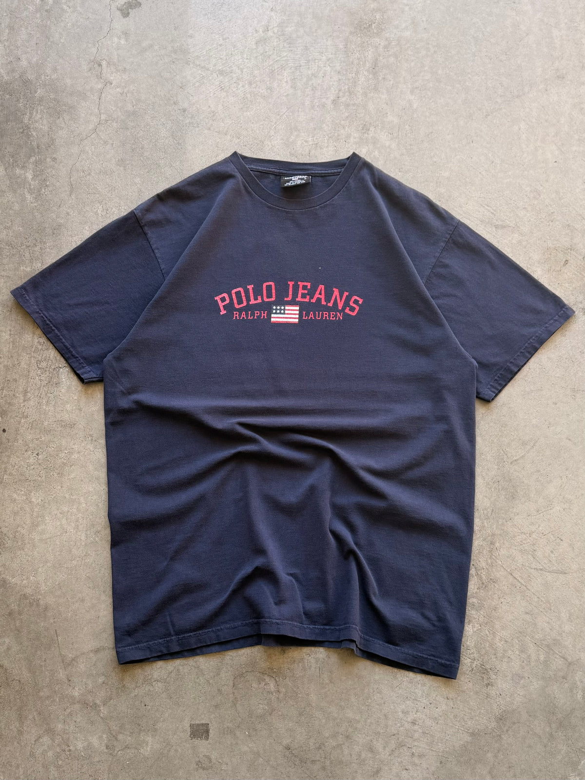 Polo Jeans navy tee - M