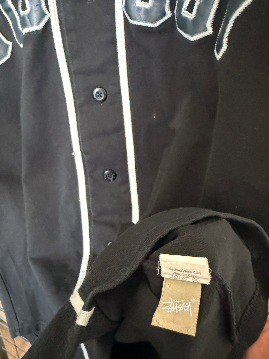 Stussy baseball jersey - M