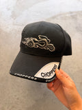 Choppers black and white hat