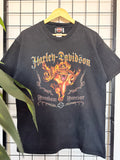2008 Harley Davidson Viper Snake tee - L