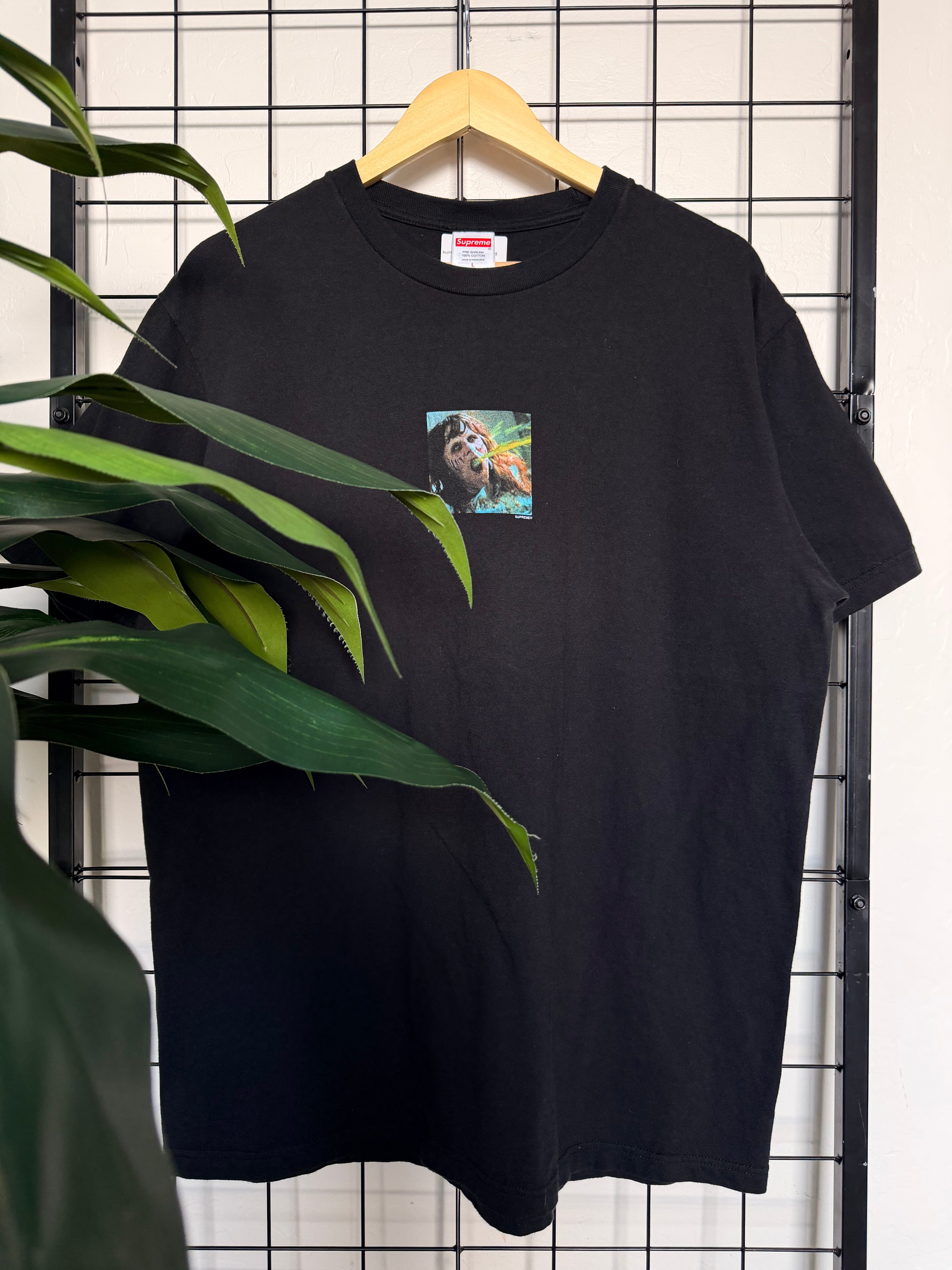 Supreme X Exorcist black ss25 tee - L
