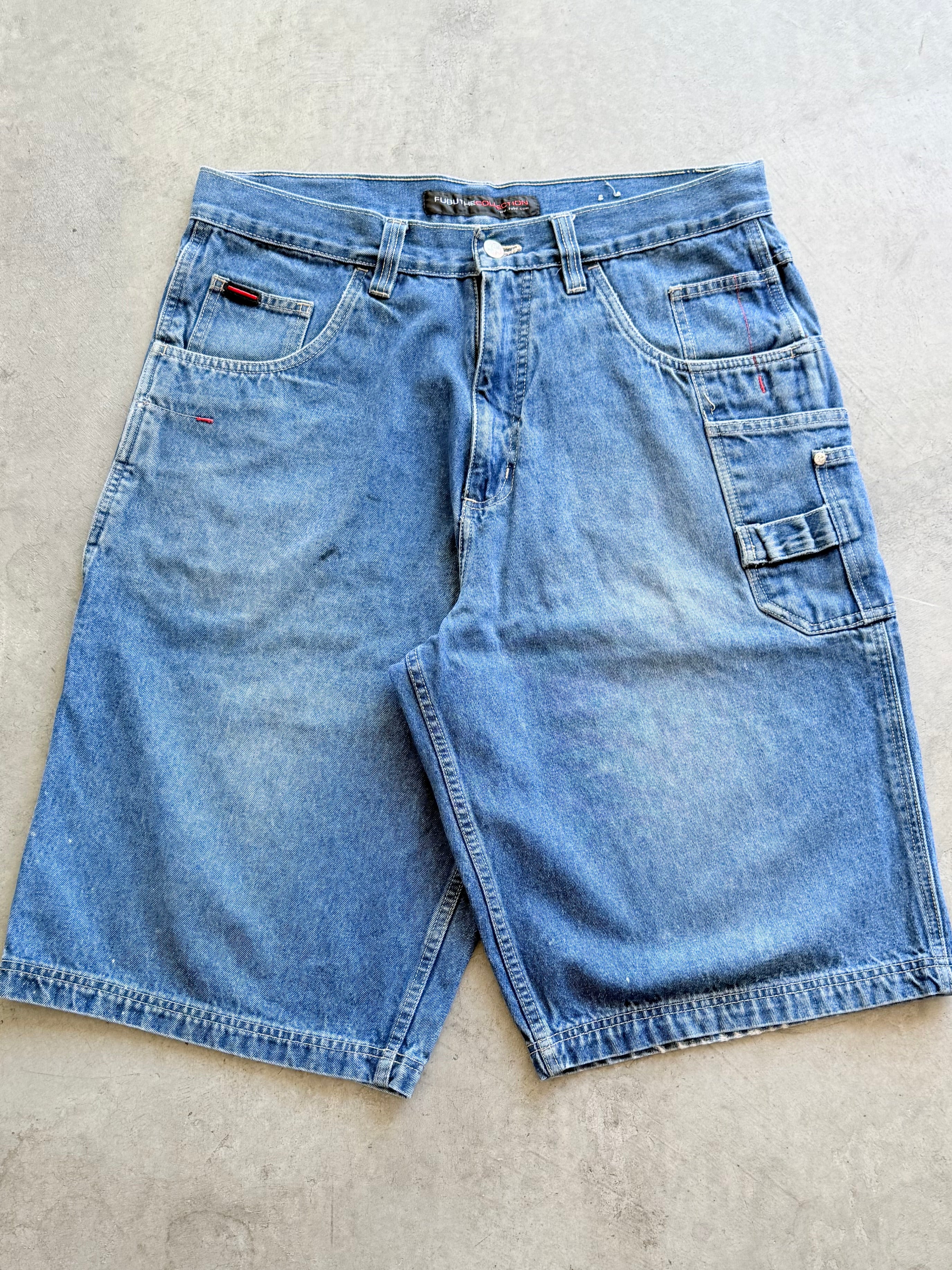 Y2K Fubu carpenter jorts Sz 36