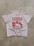 80s Temple University tee - M
