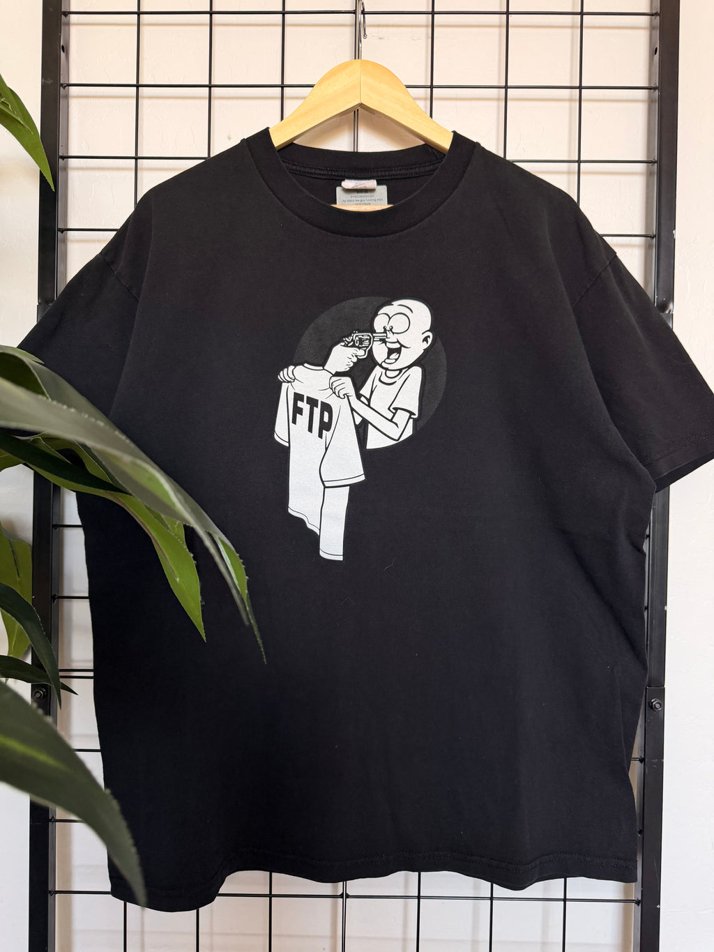 FTP ss20 black tee - XL
