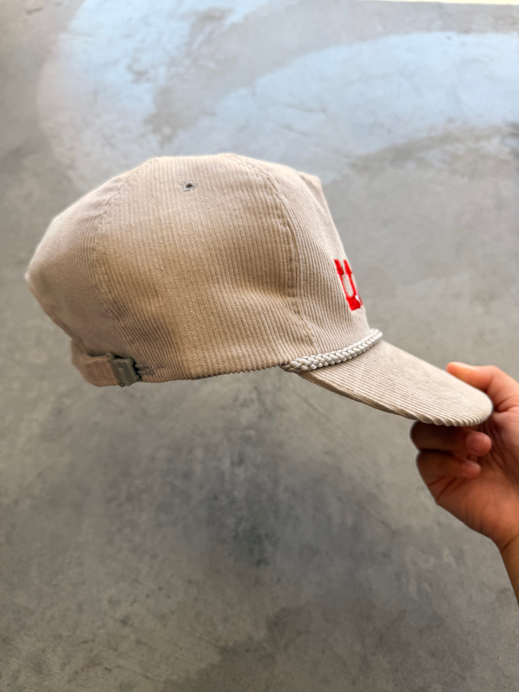 UNLV corduroy hat