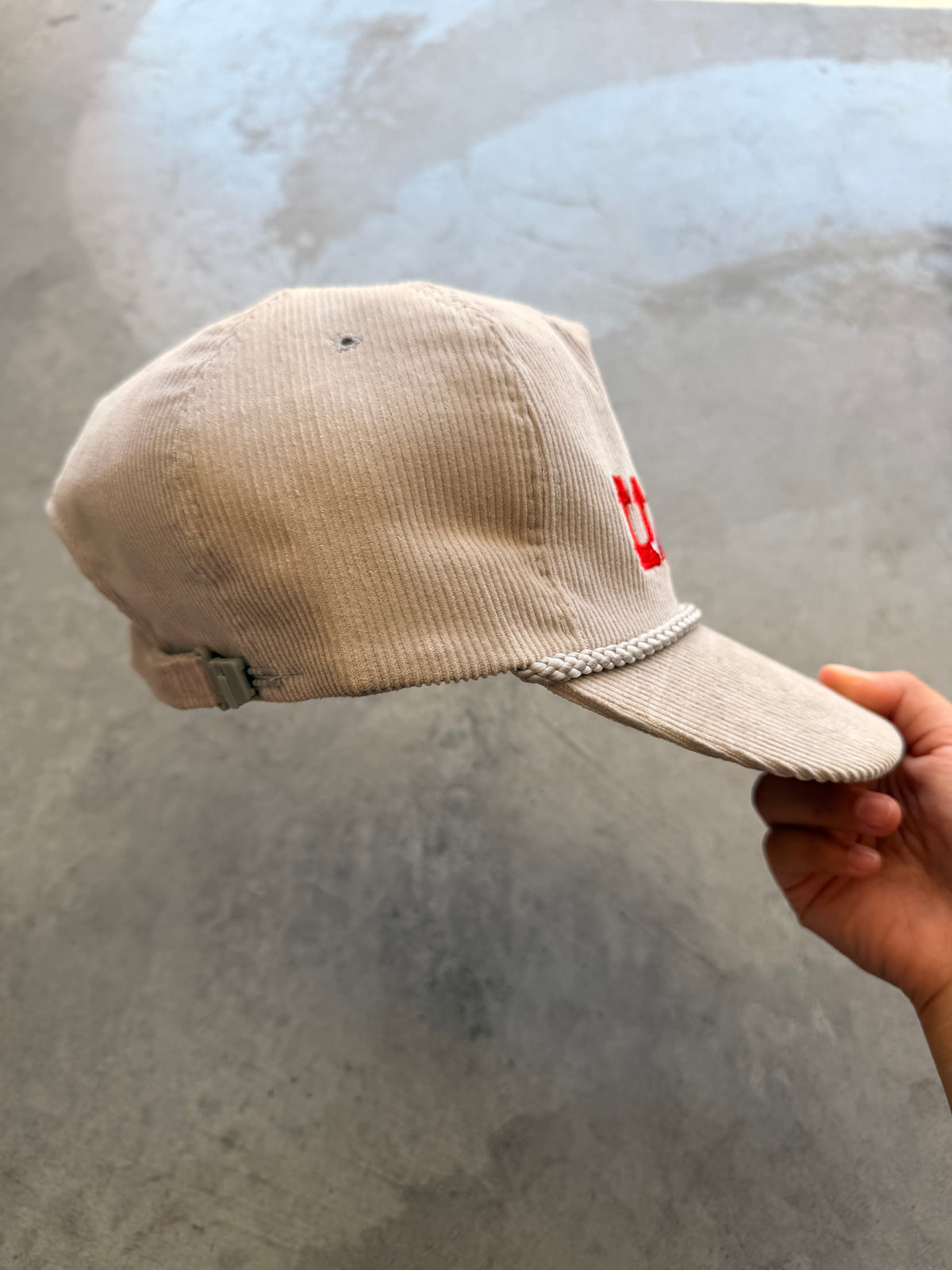 UNLV corduroy hat