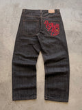 Rocawear black denim jeans Sz 34