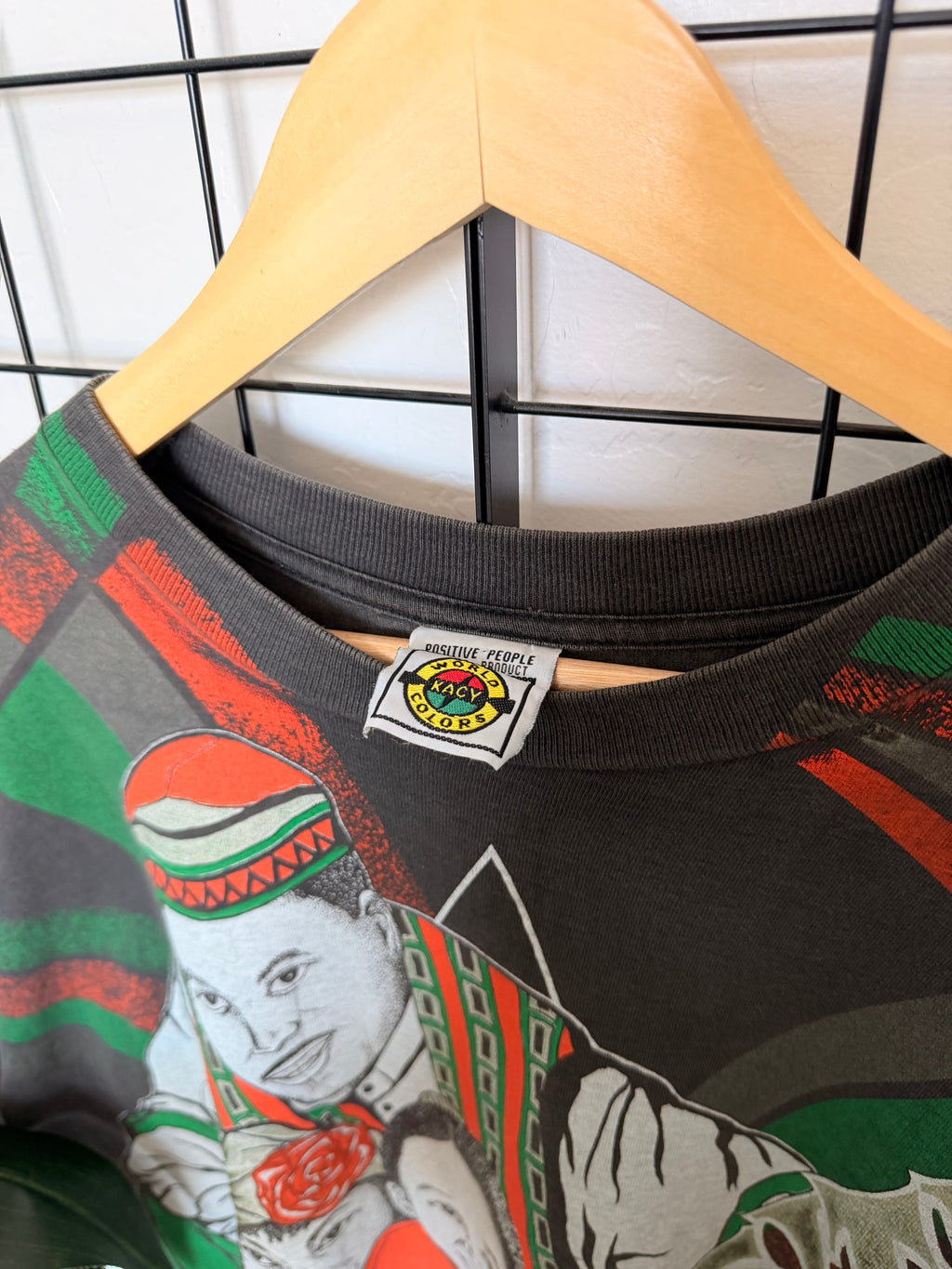 90s Positive family AOP tee - XL