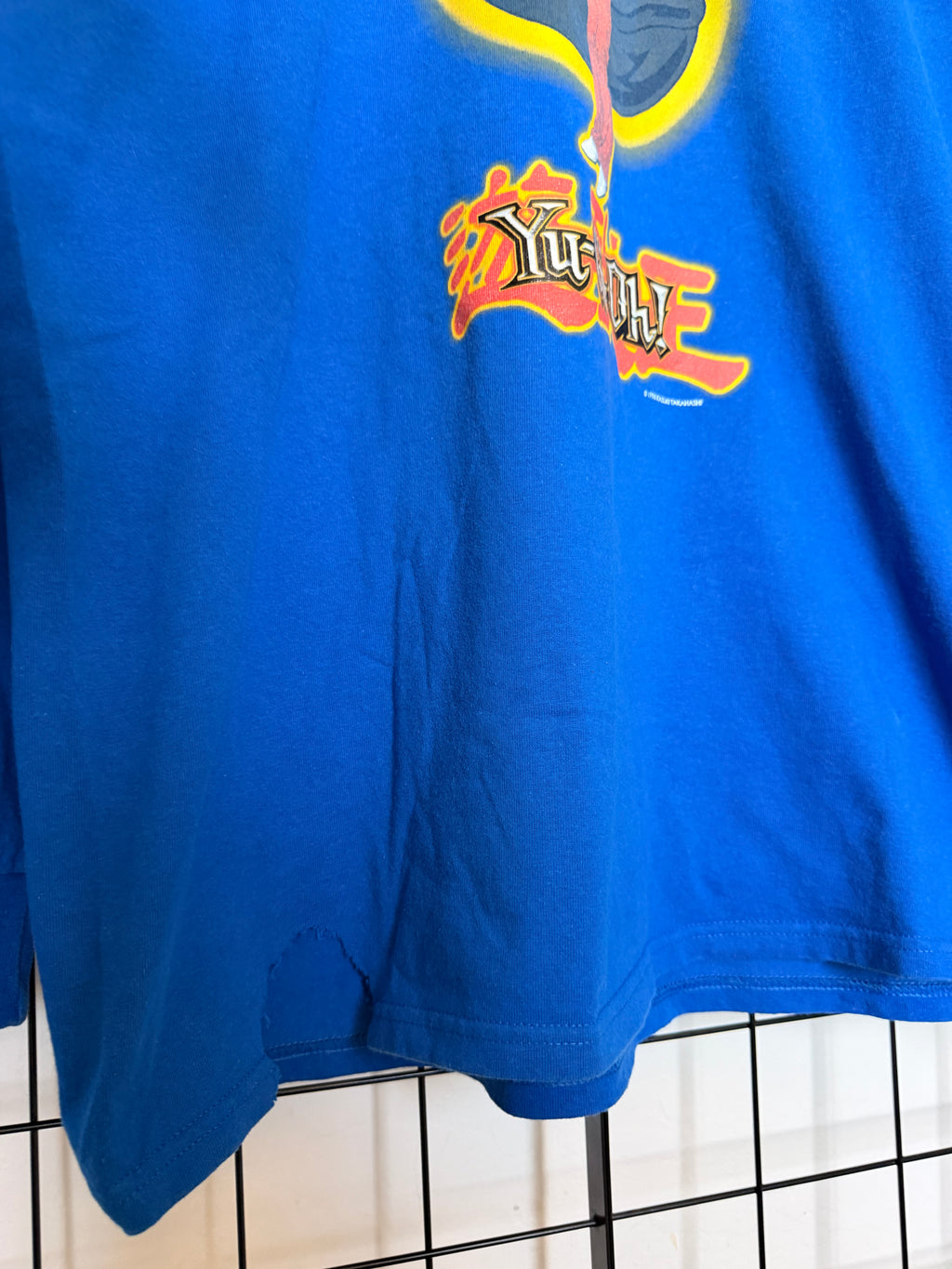 Yu-Gi-Oh! blue long sleeve tee - L