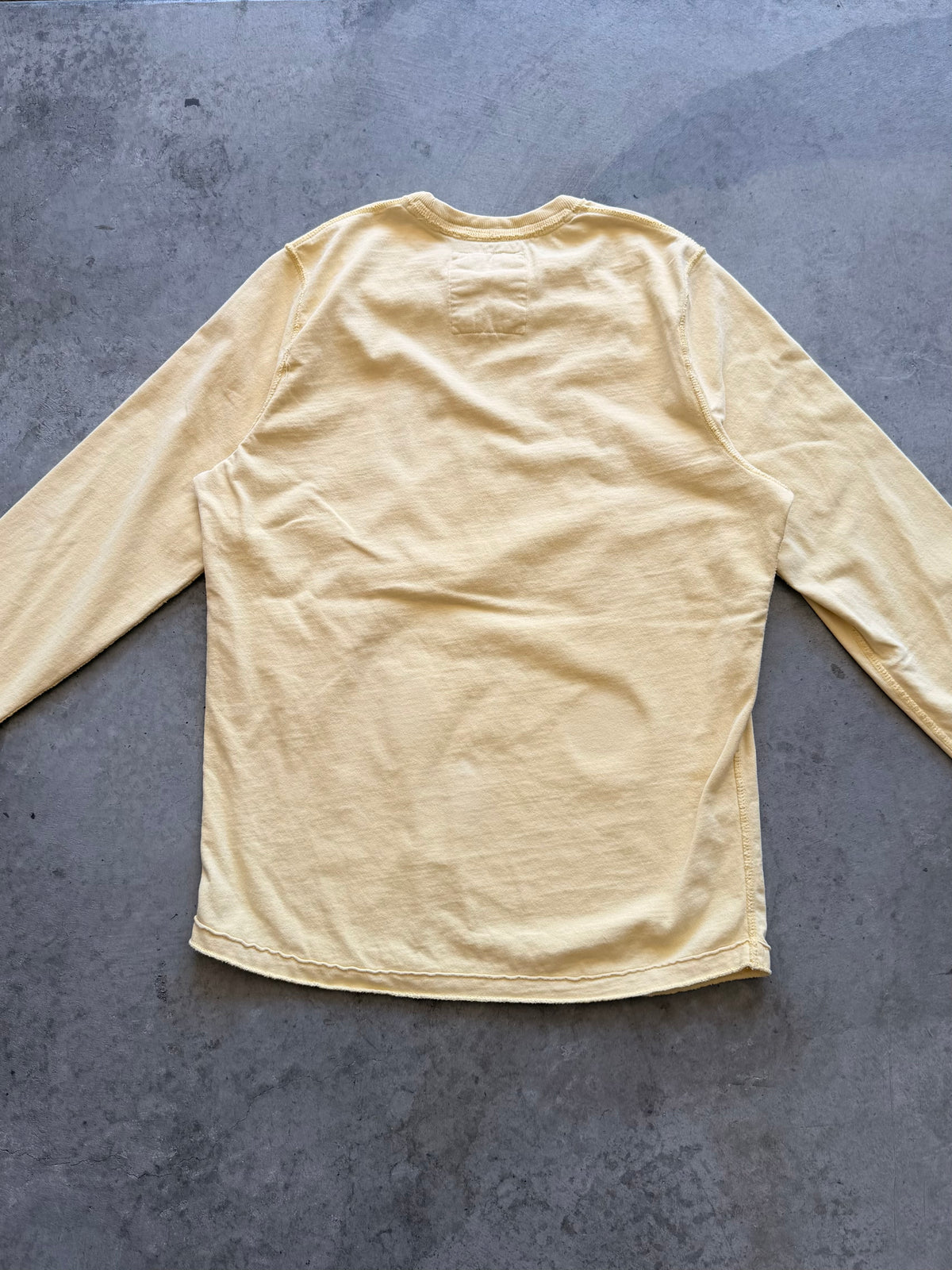 Hollister yellow long sleeve - M