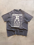 Beer drinker's eyesight faded tee - L