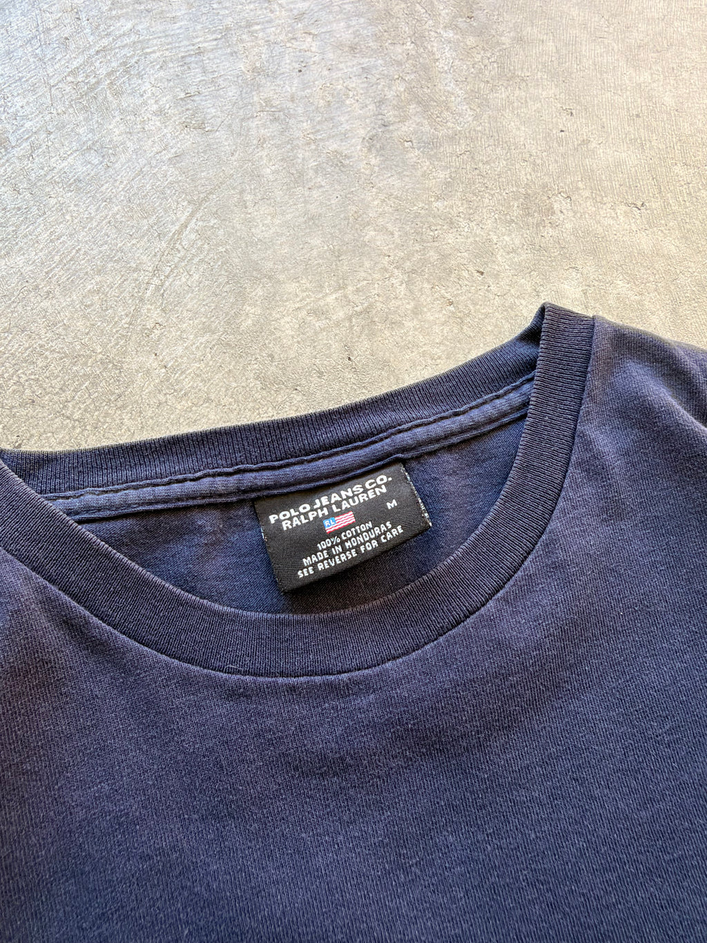 Polo Jeans navy tee - M