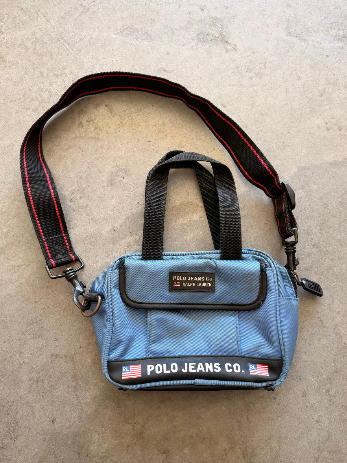 Polo Jeans blue mini bag