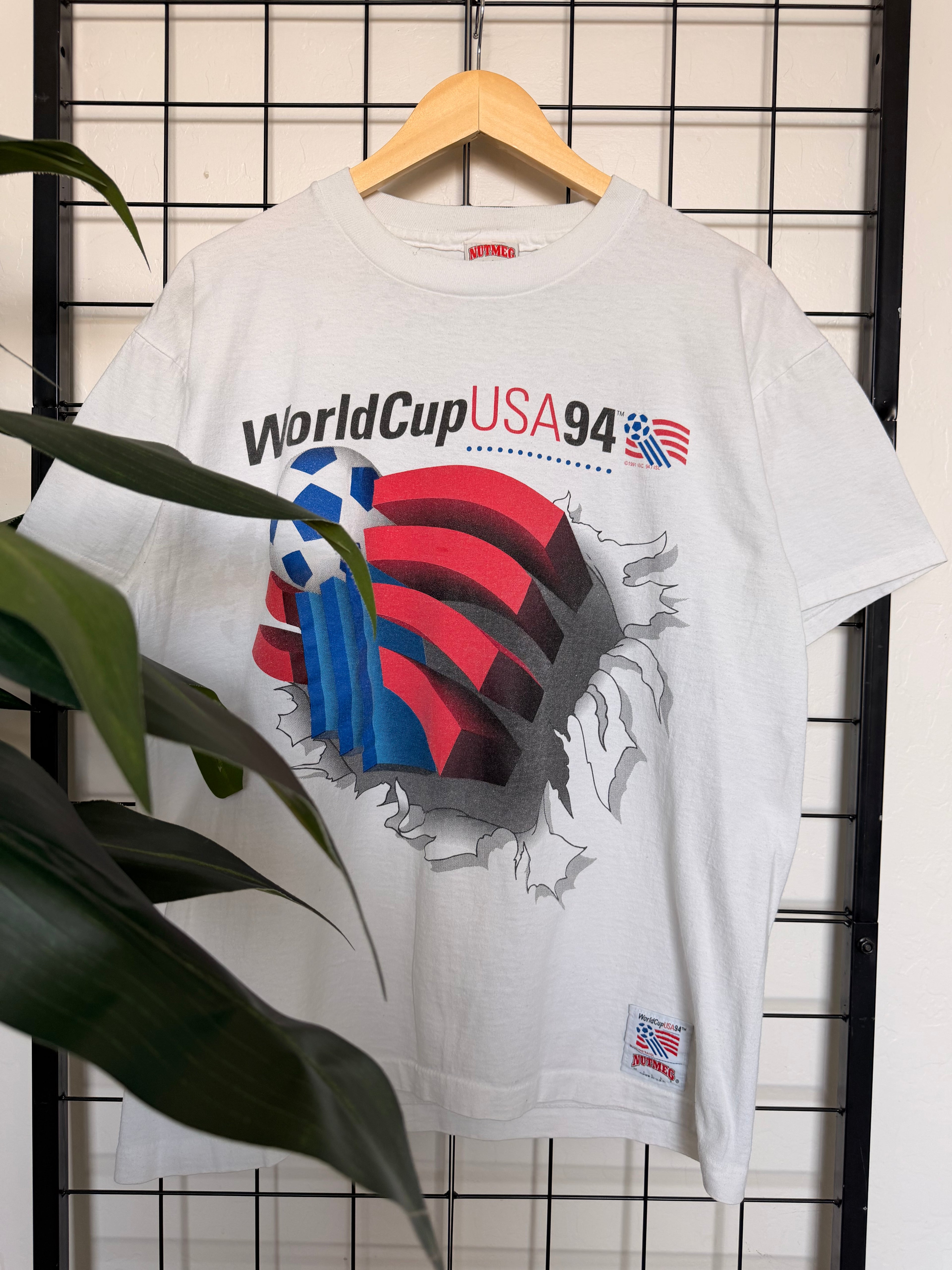 1994 World Cup breakthough Nutmeg tee - L
