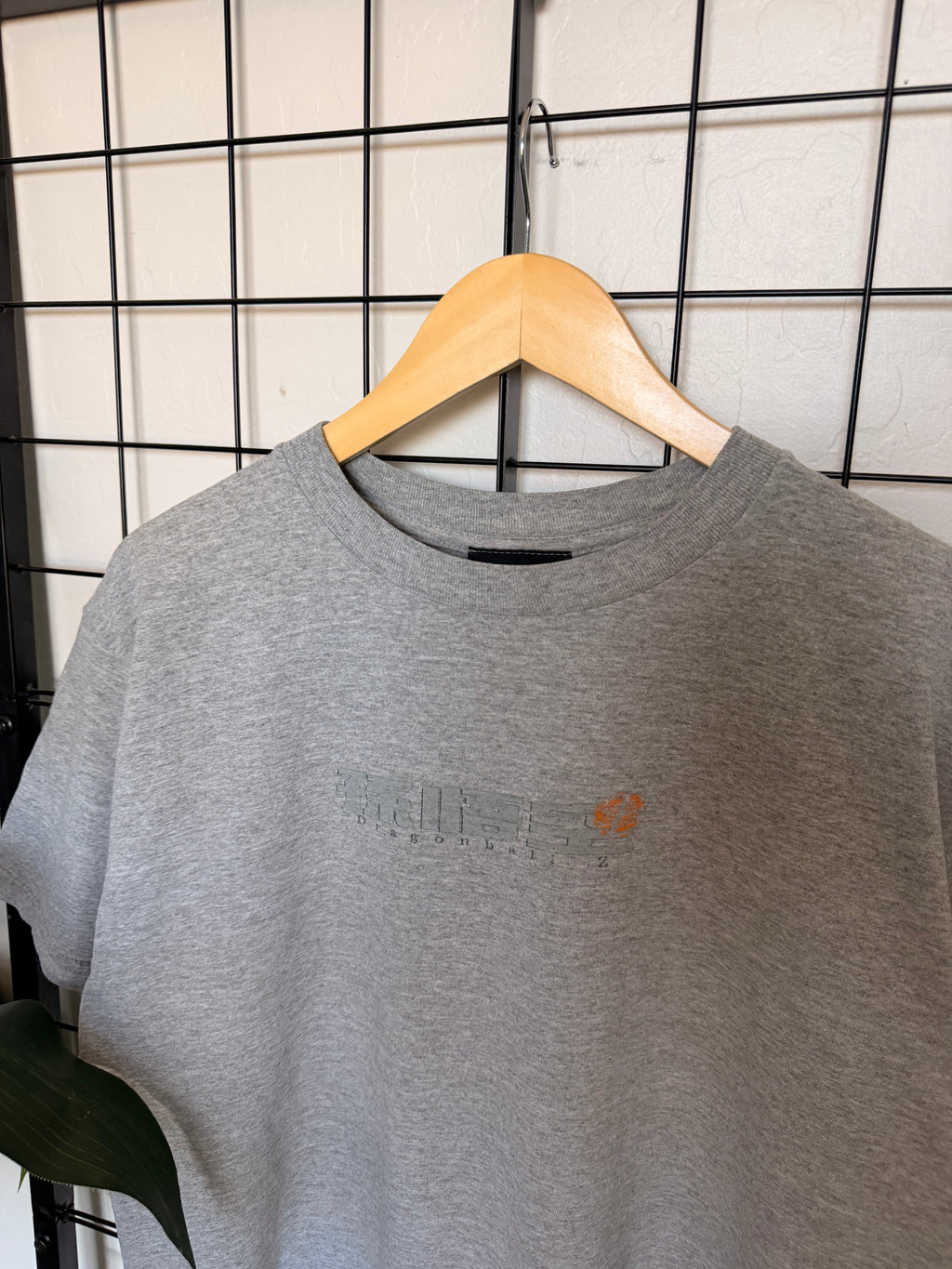 1998 DBZ Goku Super Saiyan 3 grey tee - L